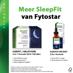 Fytostar SleepFit 3in1 Slaapformule Capsules 20CP