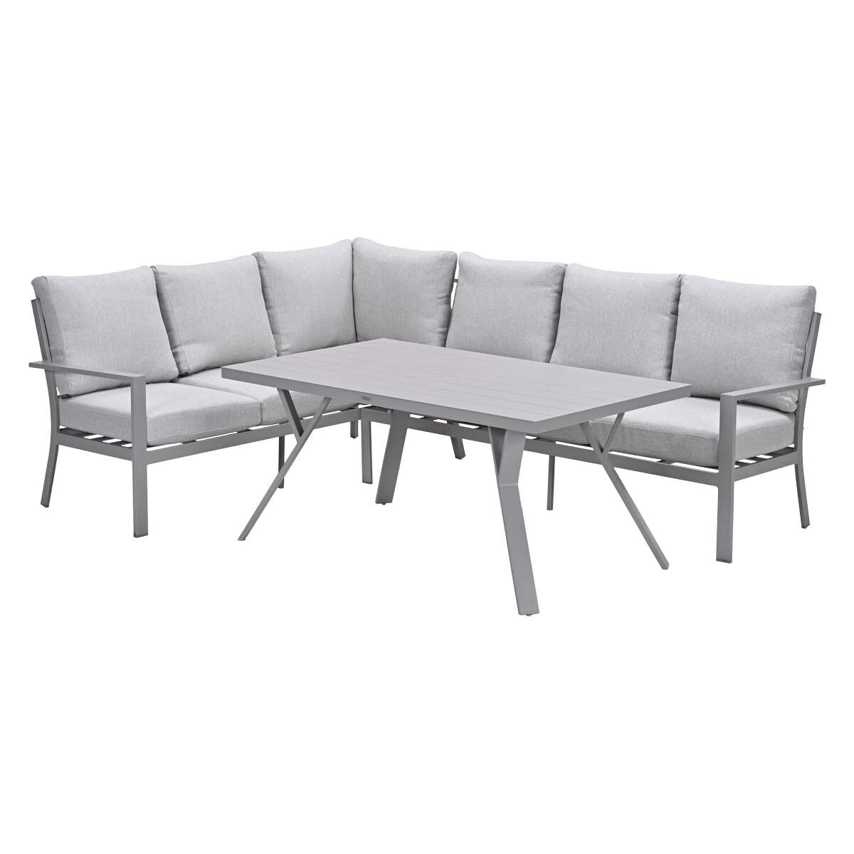 Garden Impressions Senja 3-delig links - sand loungediningset