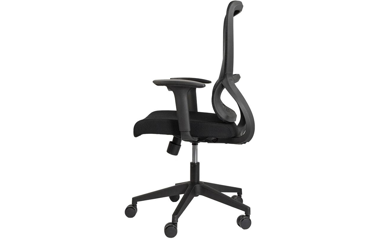 Bürostuhl FlexSeat Schwarz<br>Drehbarer Stuhl mit Armlehnen