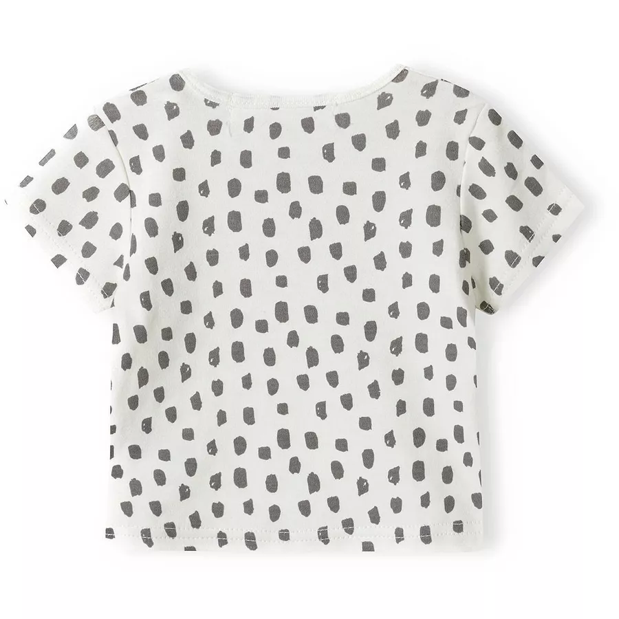 MINOTI 2er-Pack T-Shirts WeißOrange