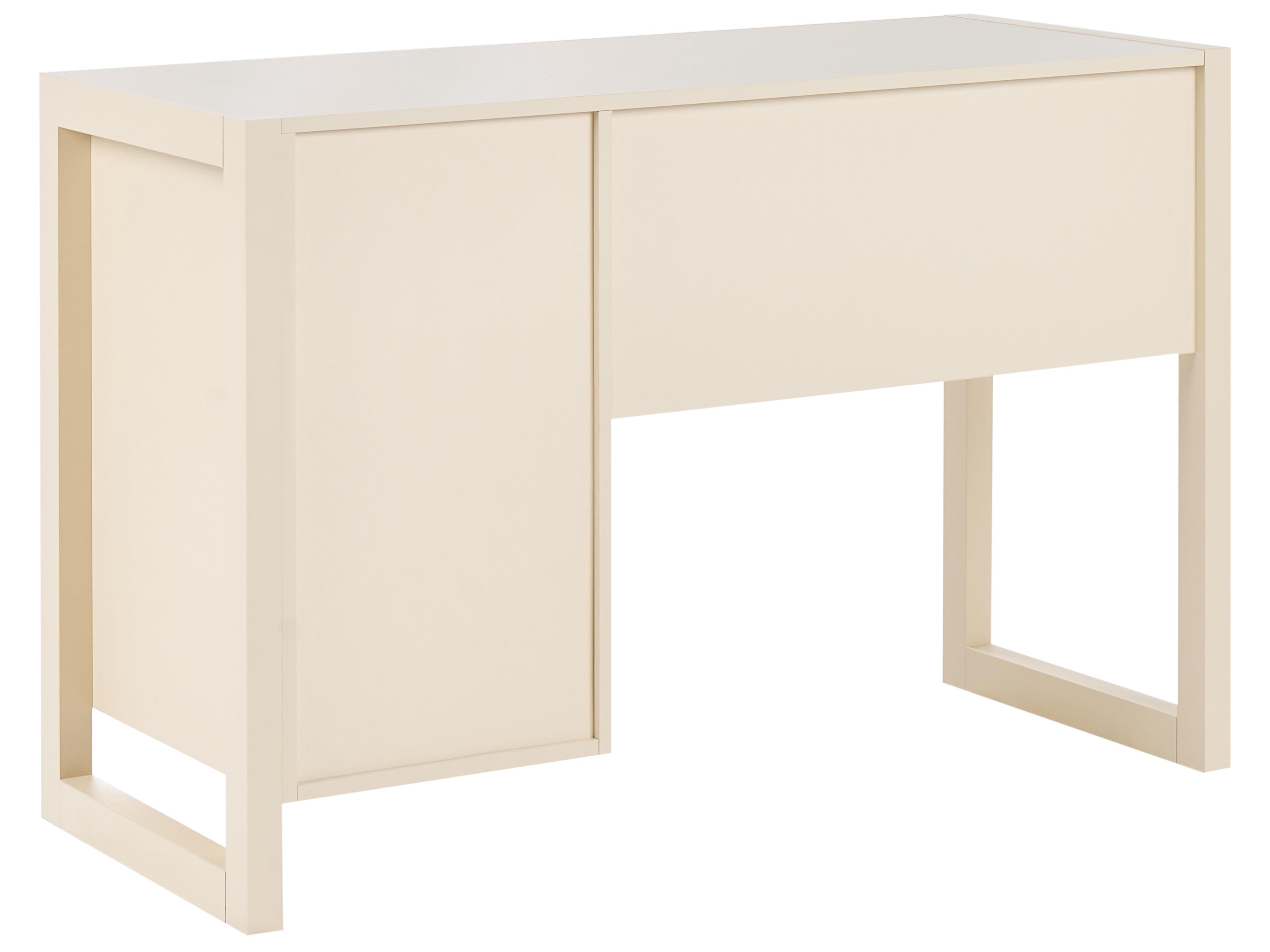 Bureau JOHNSON Lichtbeige 112 cm 50 cm