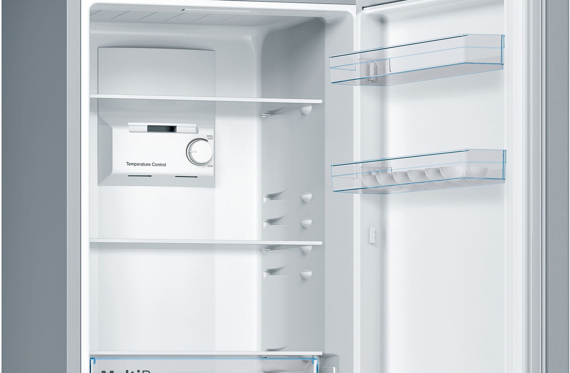 PRODUTO RECONDICIONADO # Refrigerador Combinado Independente Série 2 176 x 60 cm Aço fosco resistente a impressões digitais KGN33NLEA-B