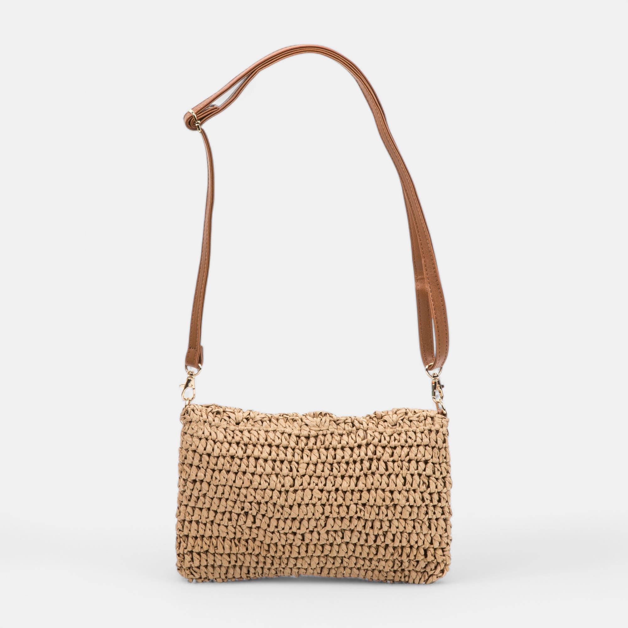 Sac bandoulière beige
