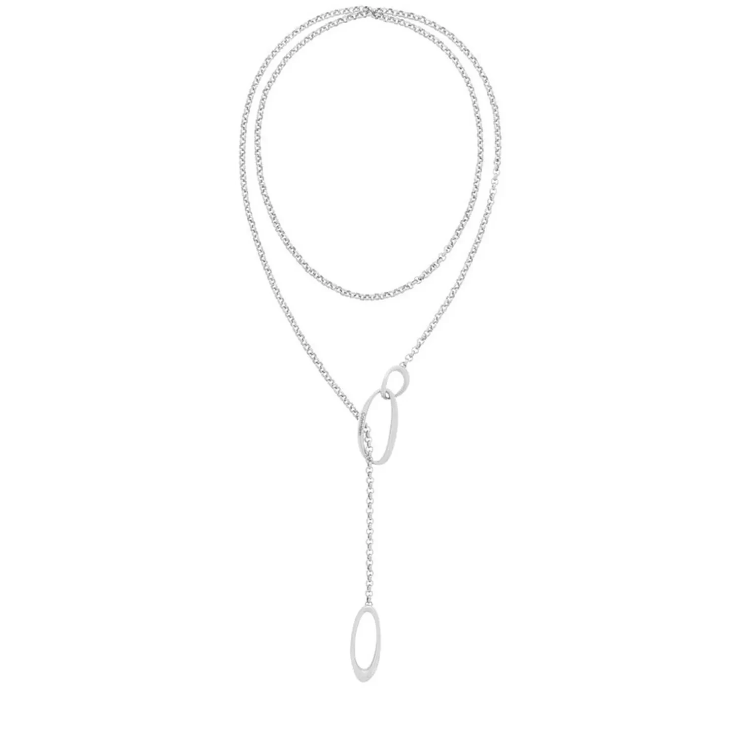 Calvin Klein PLAYFUL ORGANIC SHAPES Halskæde Rustfrit Stål 35000356