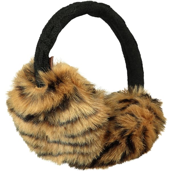 Cache oreilles BARTS FUR EARMUFFS PRINT BROWN