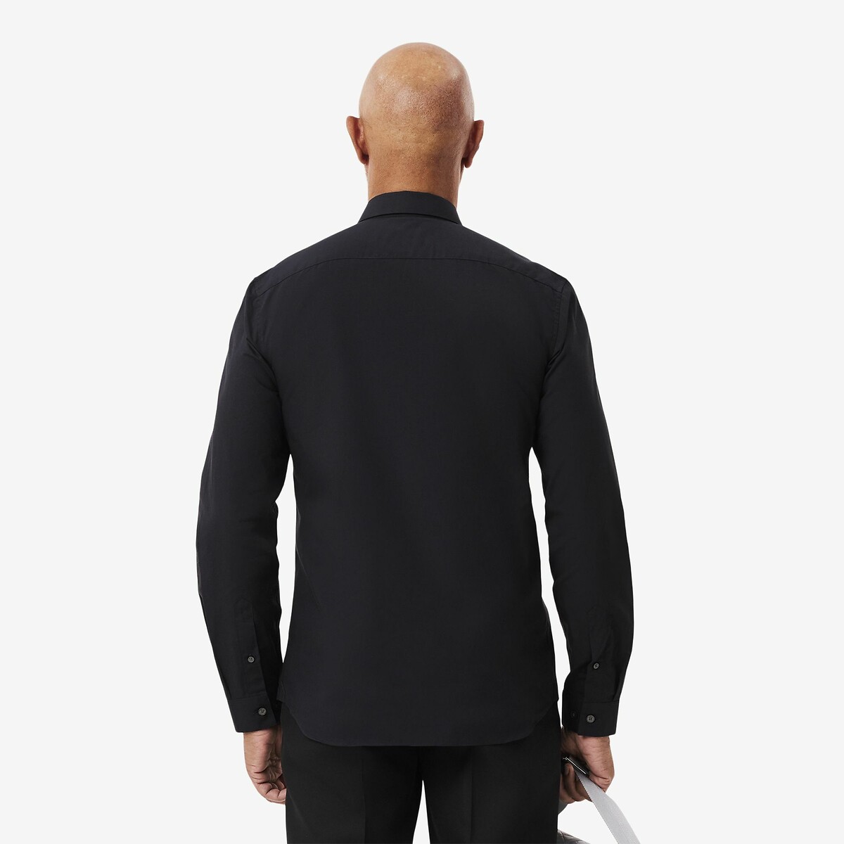 LACOSTE<br>Camisa de popeline de manga comprida