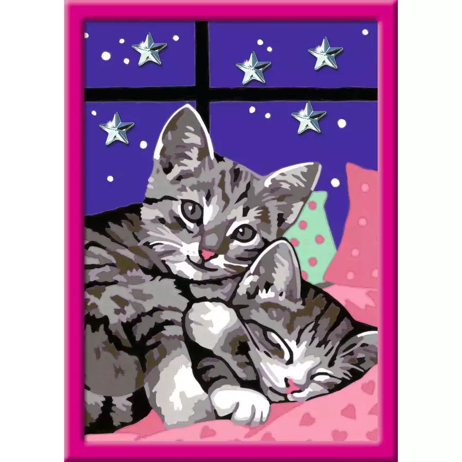Ravensburger Schlafende Katzen bunt