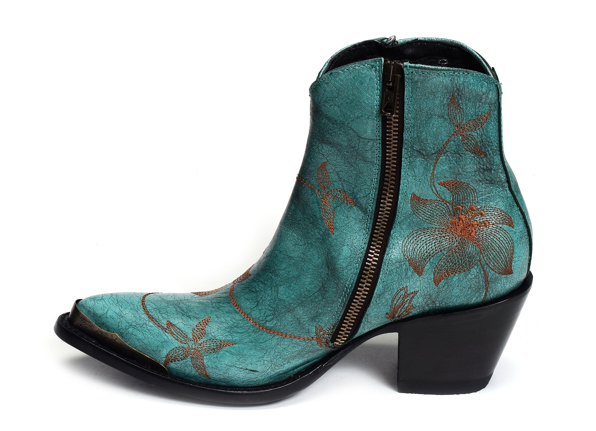 Flor loca turquoise