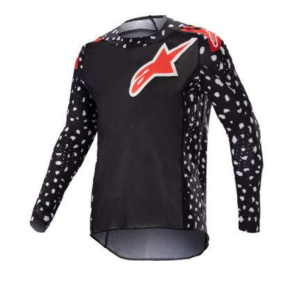 Maillot cross Alpinestars YOUTH RACER NORTH - Noir / Rouge