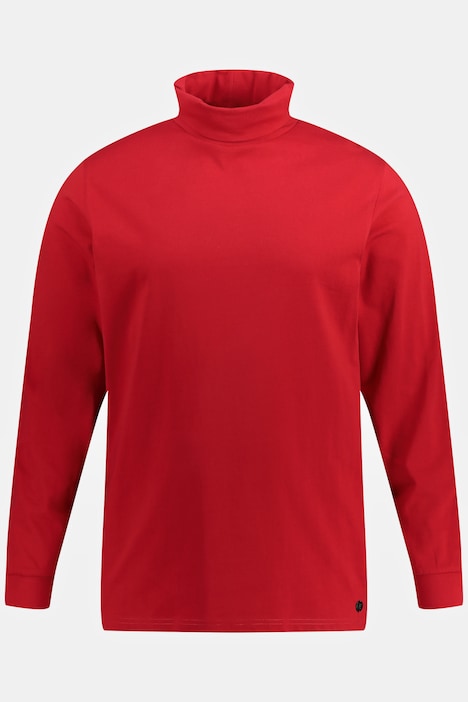 JP 1880 Rollkragen-Shirt, Basic, Jersey, lange Ärmel