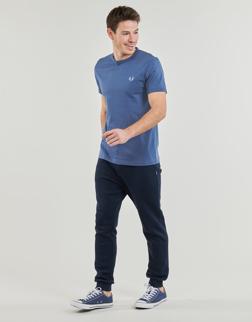 Fred Perry - RINGER T-SHIRT - Bleu