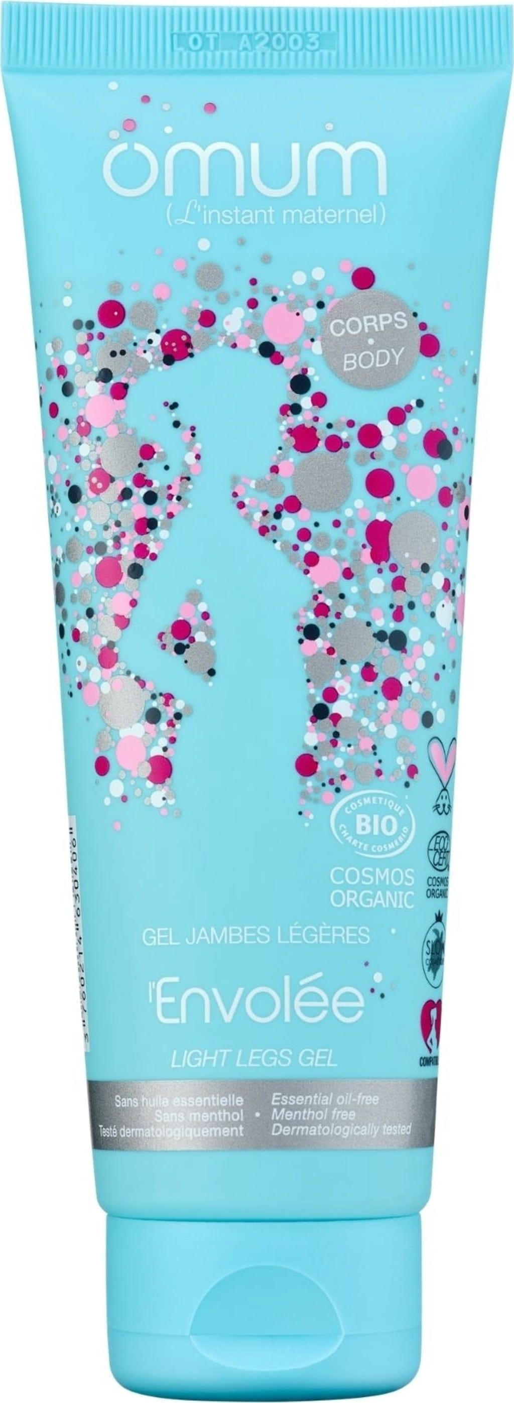 Omum  l'Envolée Light Legs Gel, 125 ml