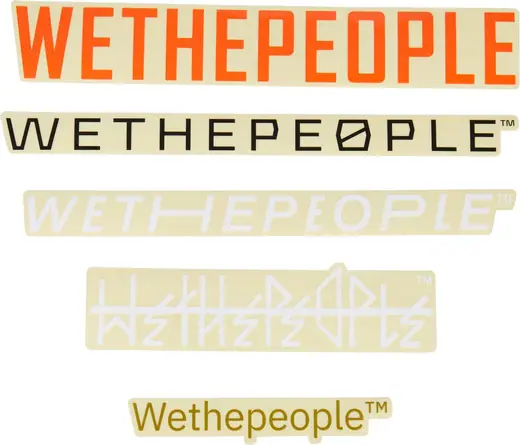 Wethepeople 4BIG Sticker Pak | SkatePro