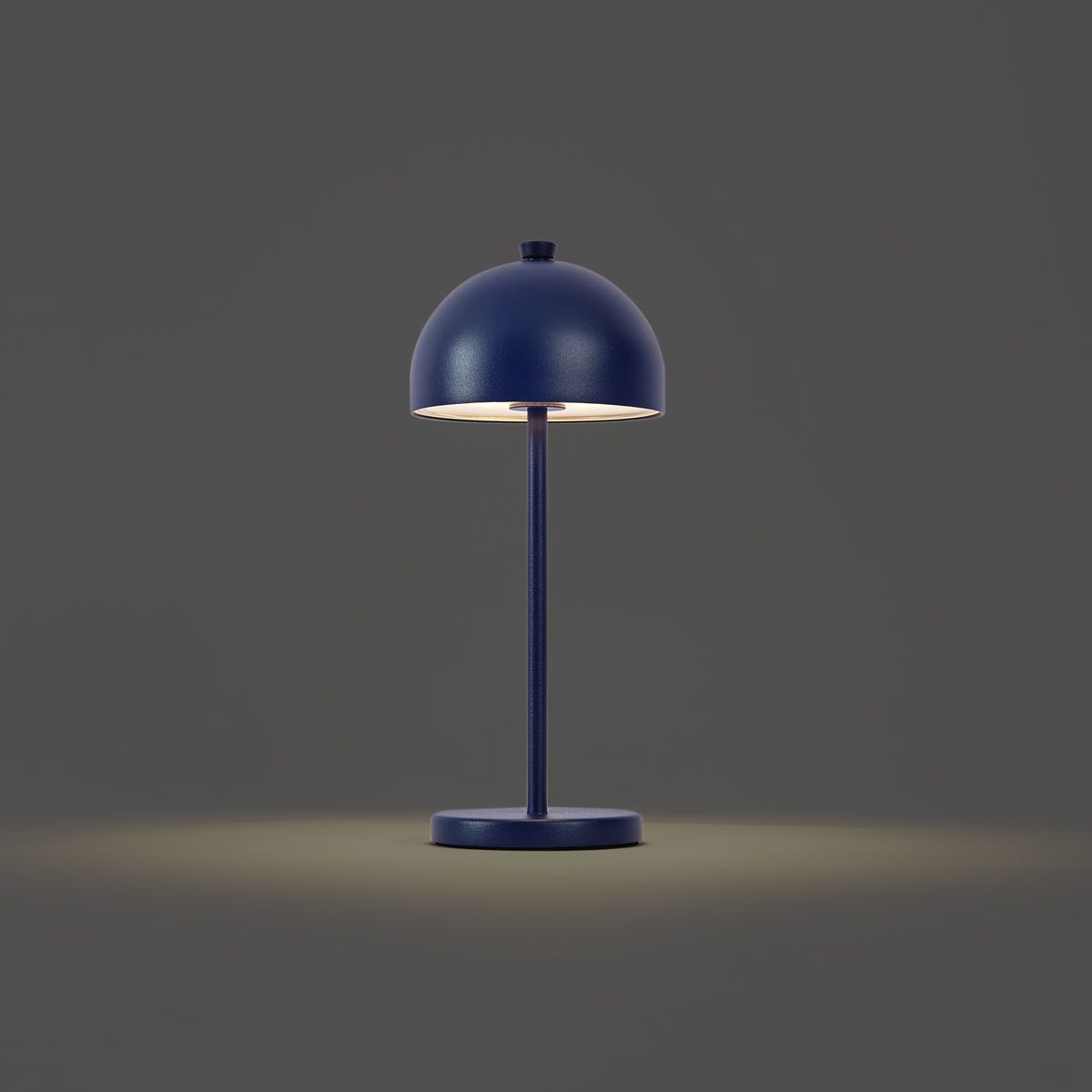 Tafellamp blauw incl. LED IP54 oplaadbaar met laadstation - Squirrel
