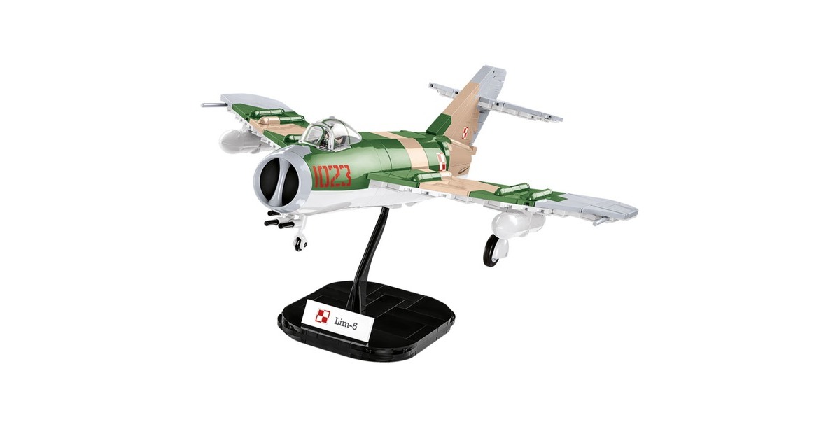 COBIHistorical Collection - Lim-5 Polish Air Force 1959 Constructiespeelgoed  (Schaal 1:32)