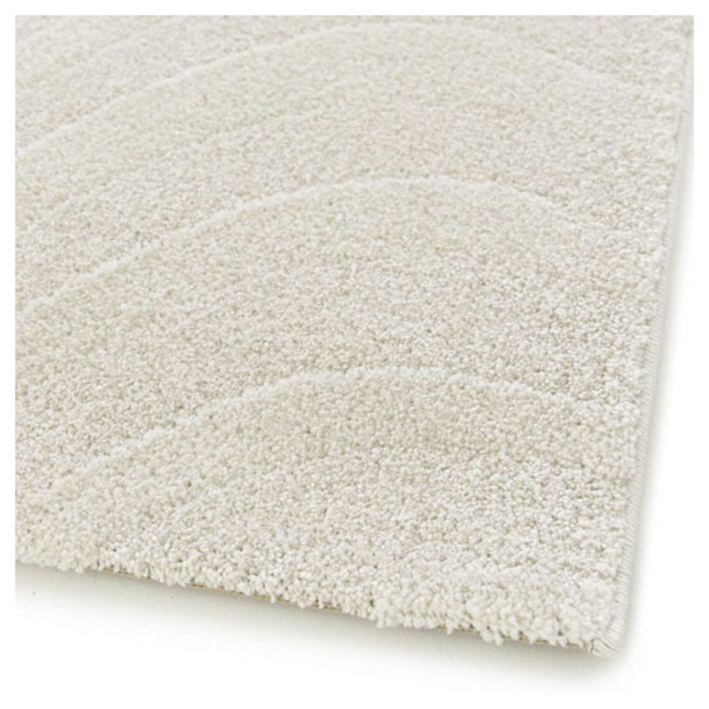 Tapis intérieur - nazaré - lignes écru et beige naturel - 120 x 170 cm