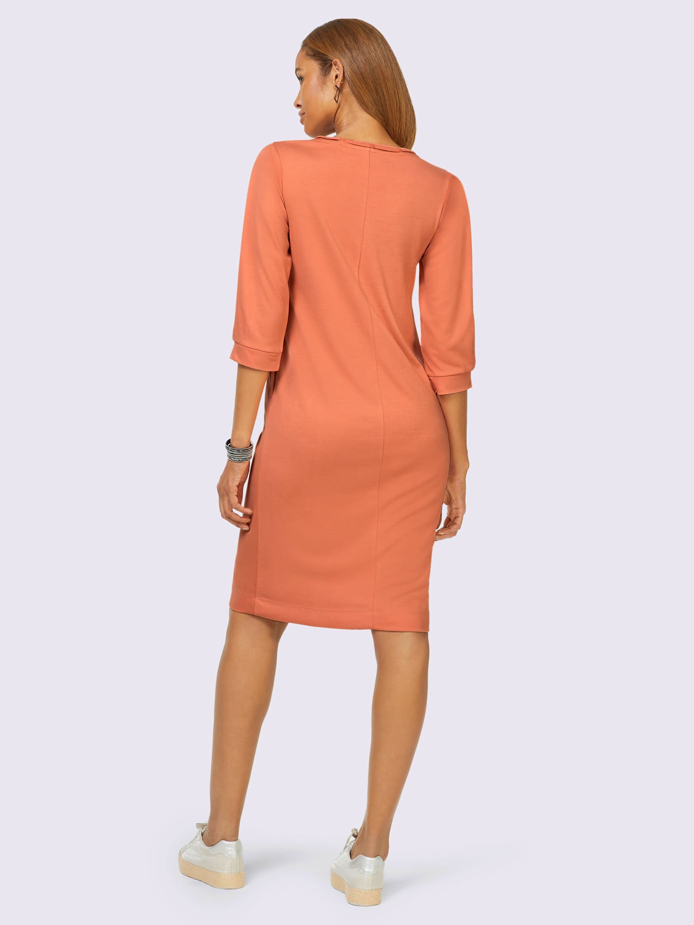 Robe en jersey mélange de viscose doux