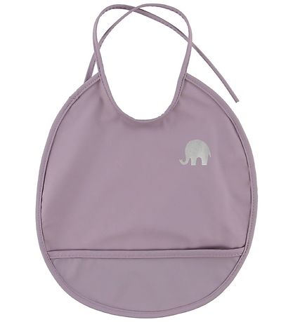 CeLaVi Lätzchen m. Tasche - PU - Lavendel