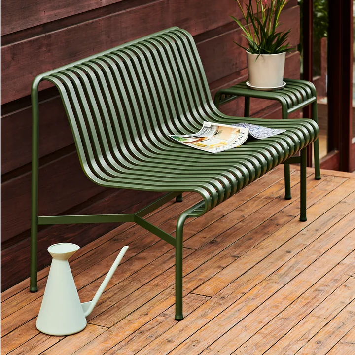 HAY - Palissade Dining Bench, iron red