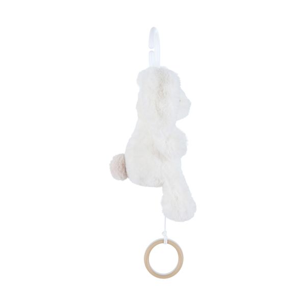 Noukie's B&M Musicale Knuffel Mini - 20 cm - Snow