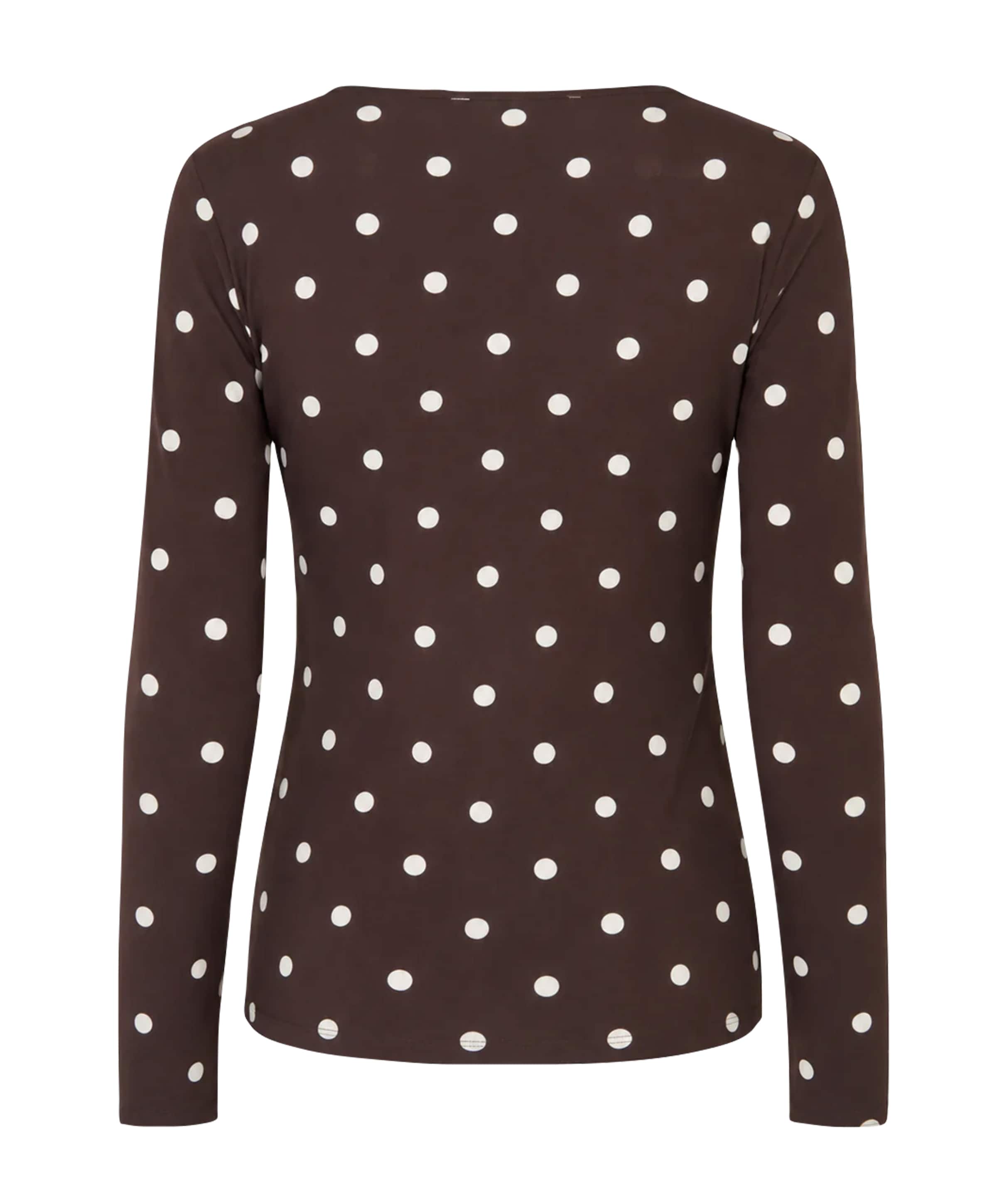 Baum und Pferdgarten Dames longsleeve bruin