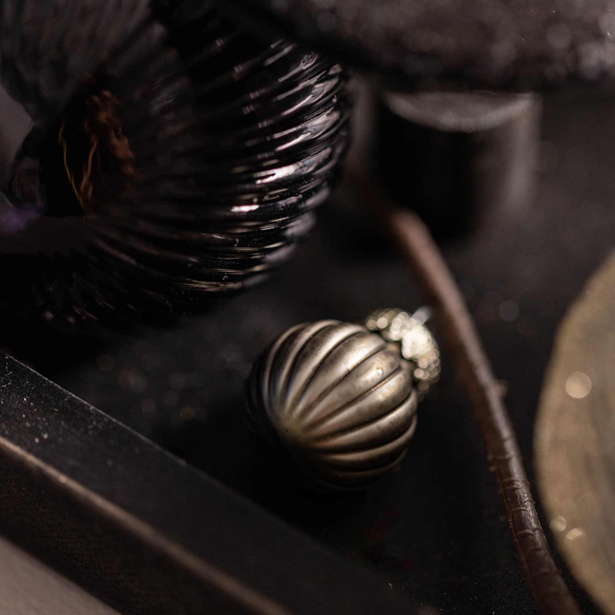 silber-grau, ⌀ 2 cm, 15-teilig
