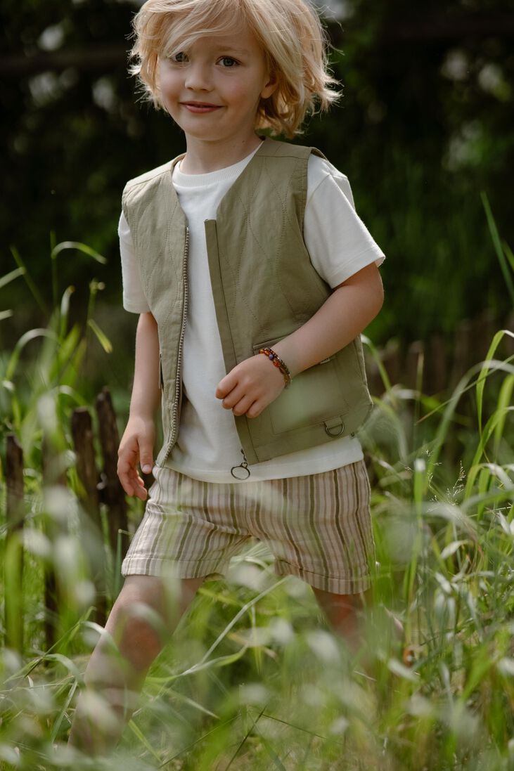 DAILY7 zand daily7 korte broek stripe short