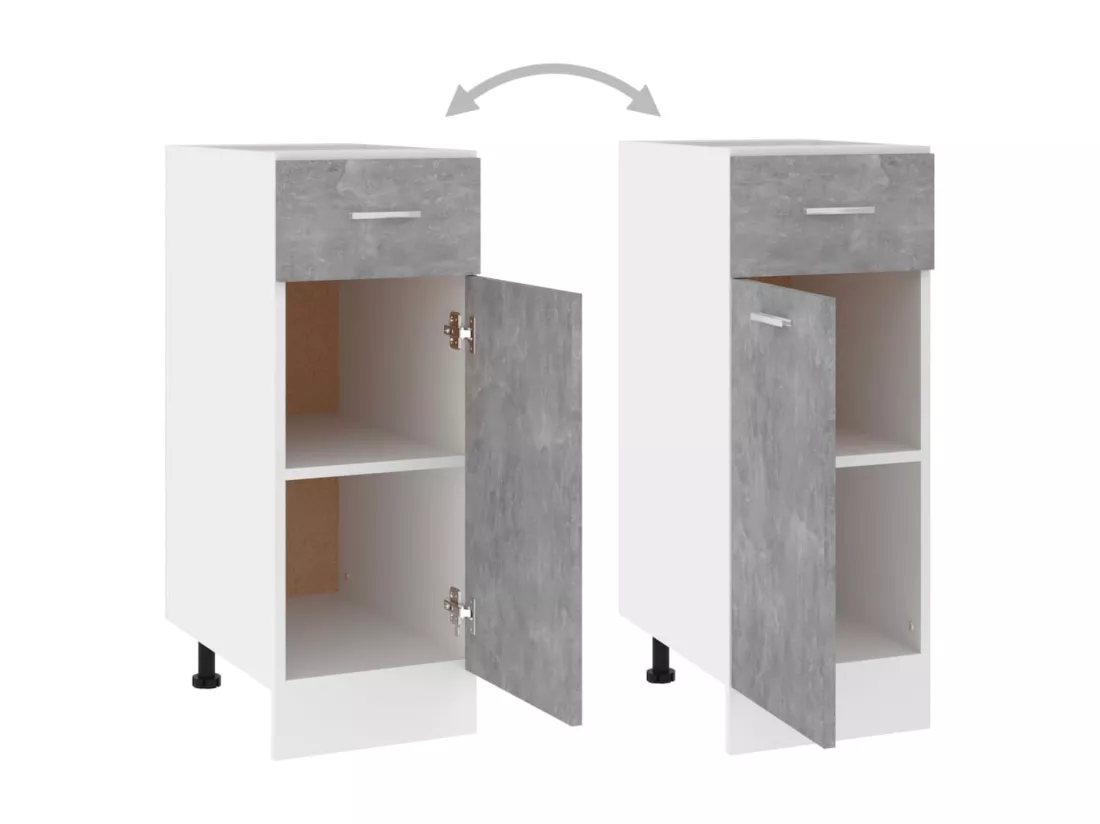 Armoire de plancher à tiroir 