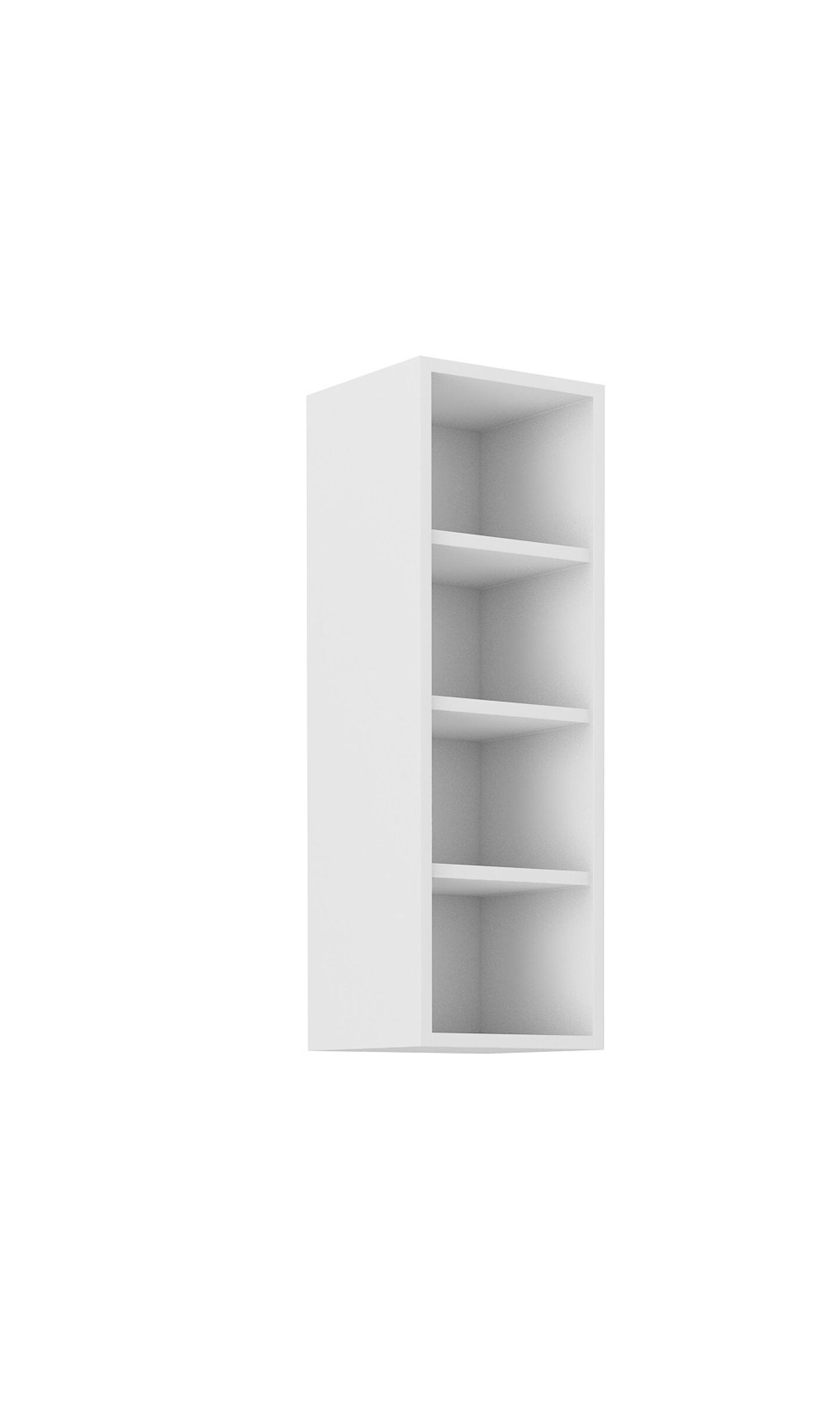 Hängeschrank Regal 30 Weiß Küchenzeile Küchenblock Küche Stilo Landhaus Höhe 90