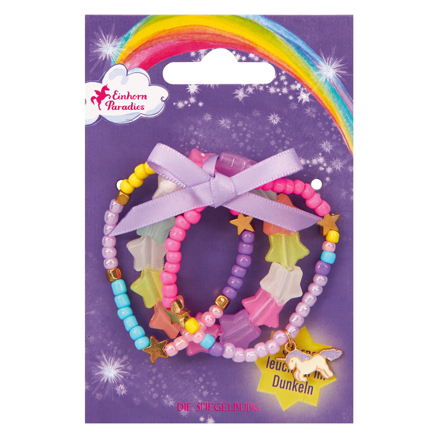 DIE SPIEGELBURG Armband Set Einhorn-Paradies
