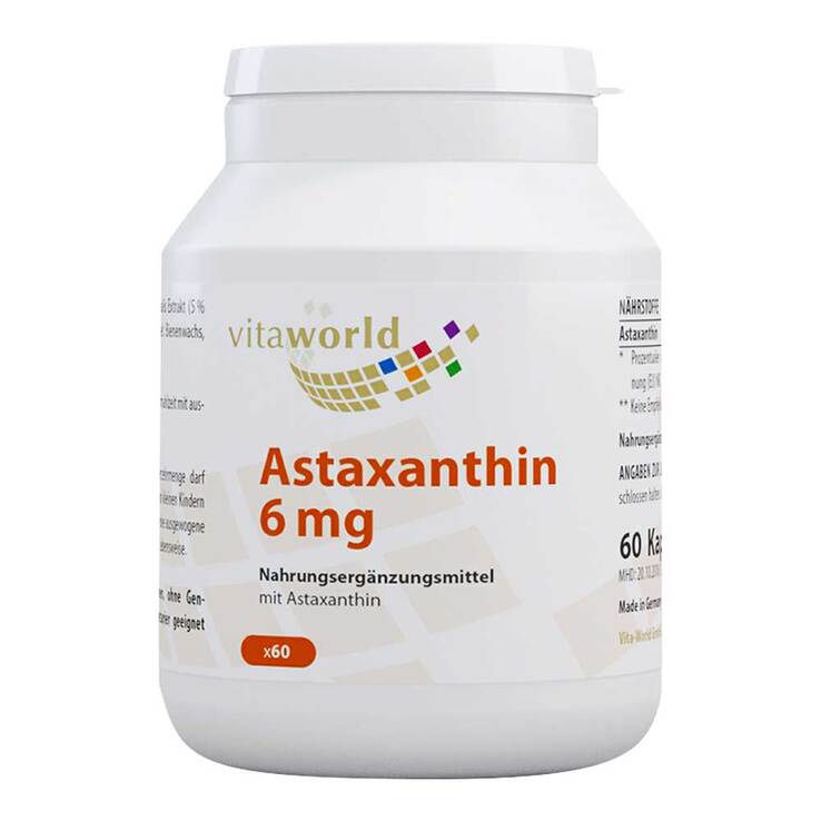 Astaxanthin 6 mg Kapseln, 60 St