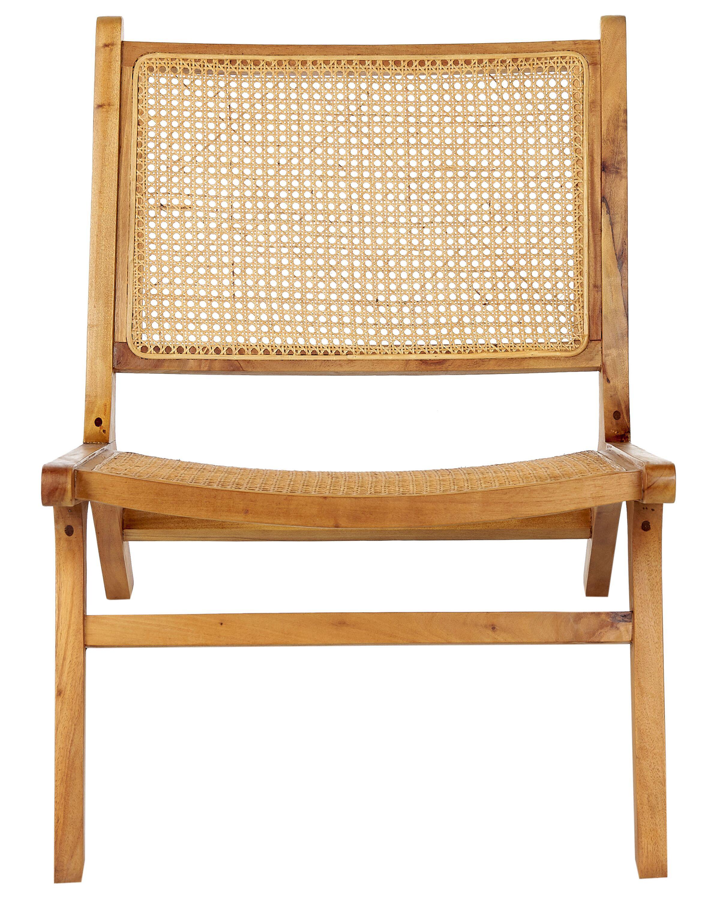 Fauteuil MIDDLETOWN Mahoniehout Natuurlijk