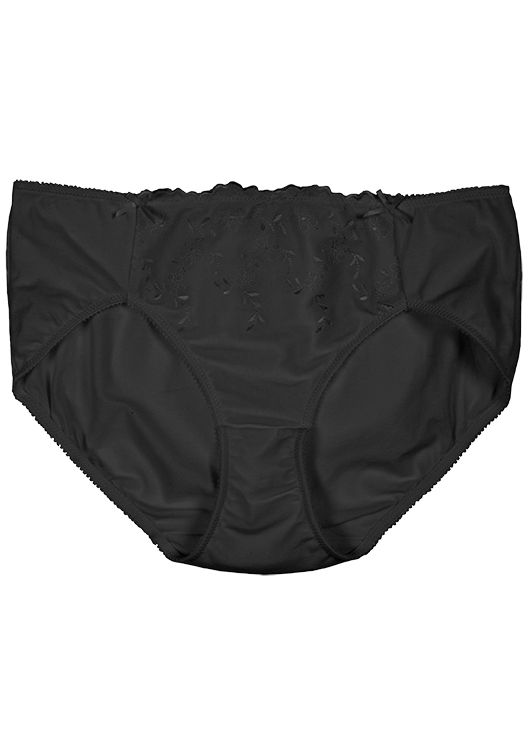 Truser med broderi 2 pk