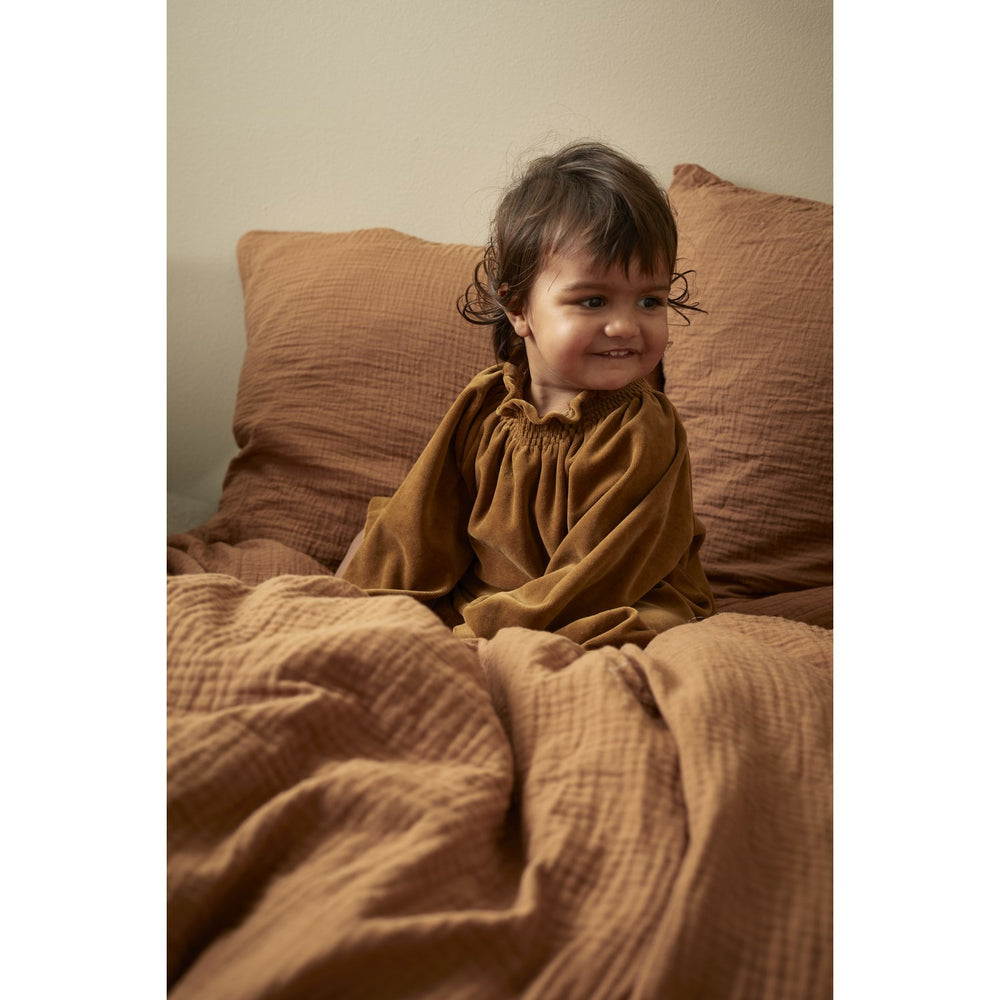 Køb by KlipKlap Camel Brown Sengetøj