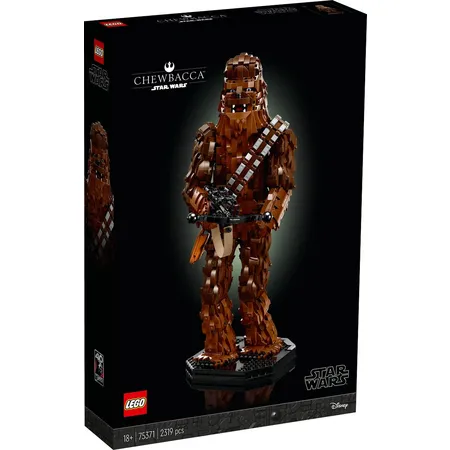 LEGO® Star Wars 75371 Chewbacca Figur, Wookiee-Modell zum Bauen für Erwachsene