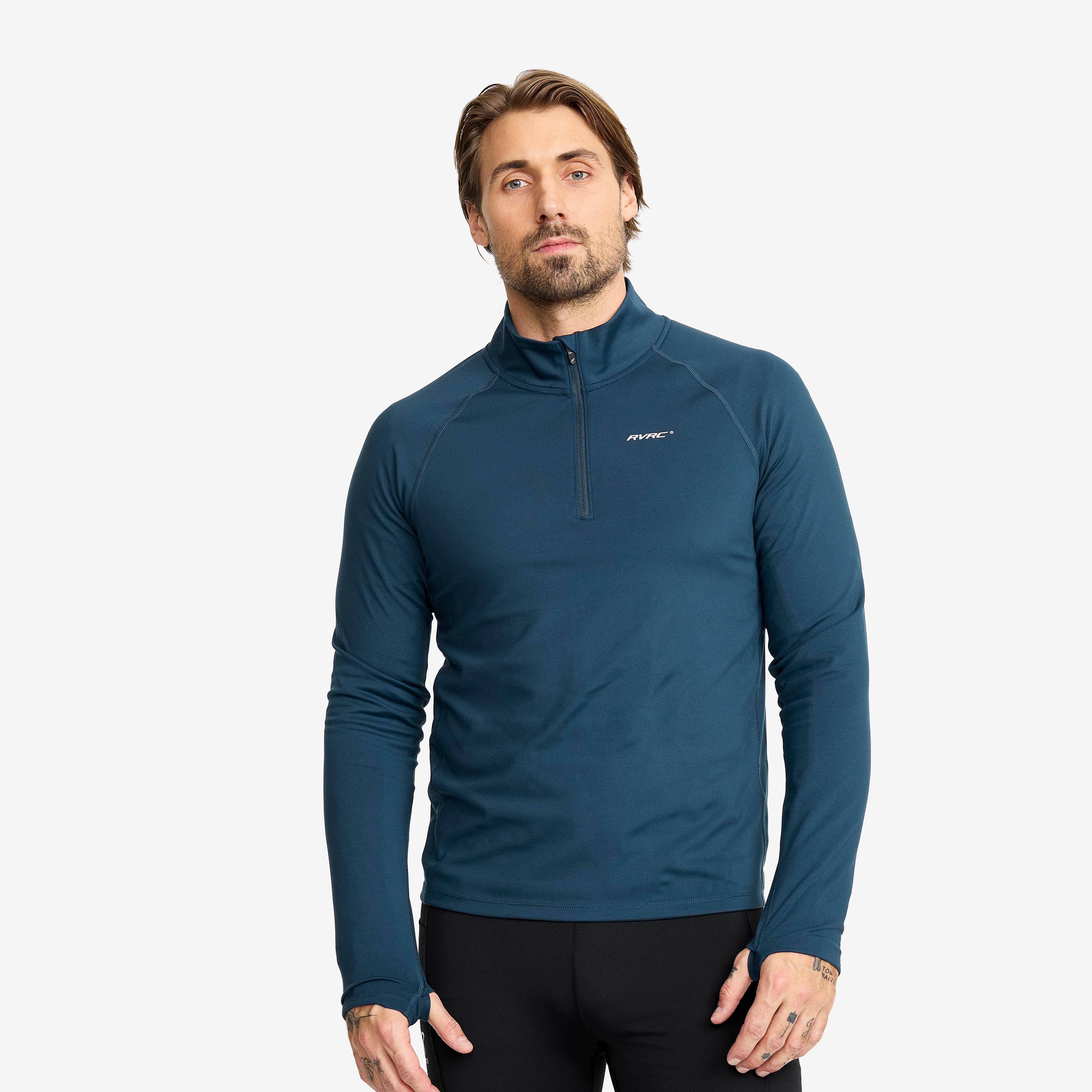 Prep Half-zip Top Herre Moonlit Ocean