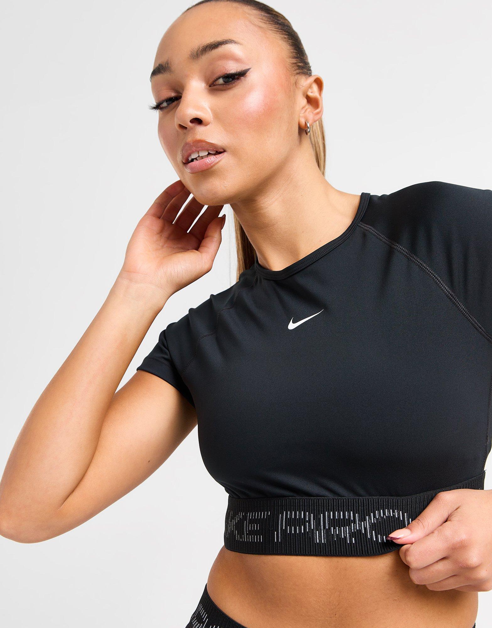 Nike Training Pro Crop T-Shirt