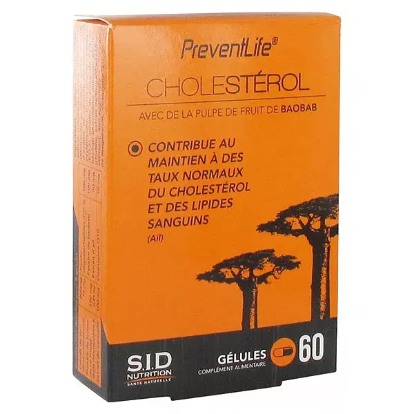 SID Nutrition Prevent Life Colesterol 60 cápsulas