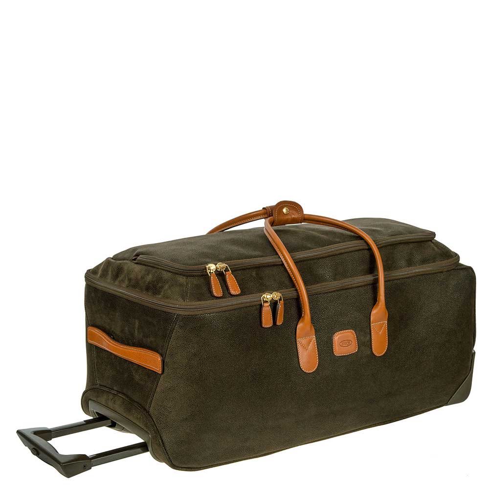 Bric's Life Holdall Reistas met Wielen 70 olive