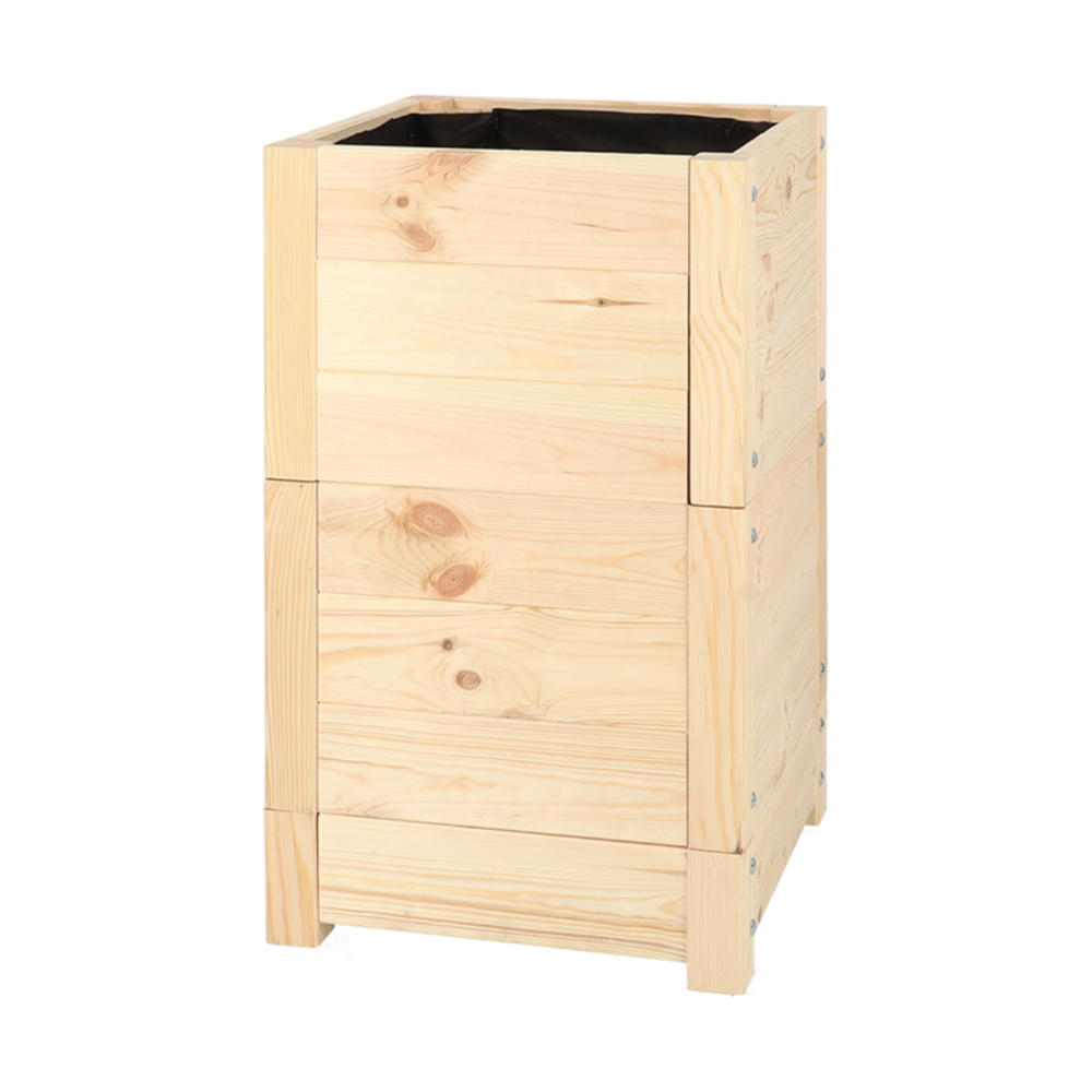 Lombricomposteur en bois naturel