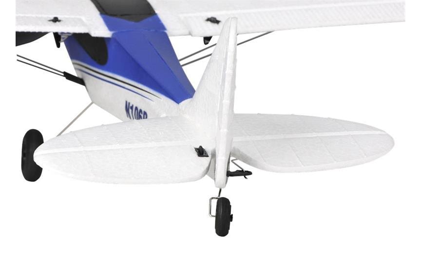 Trainer Mini Cub 450 mm, Blau, RTF<br>Kleines 4-Kanal RC-Flugzeug mit Gyro