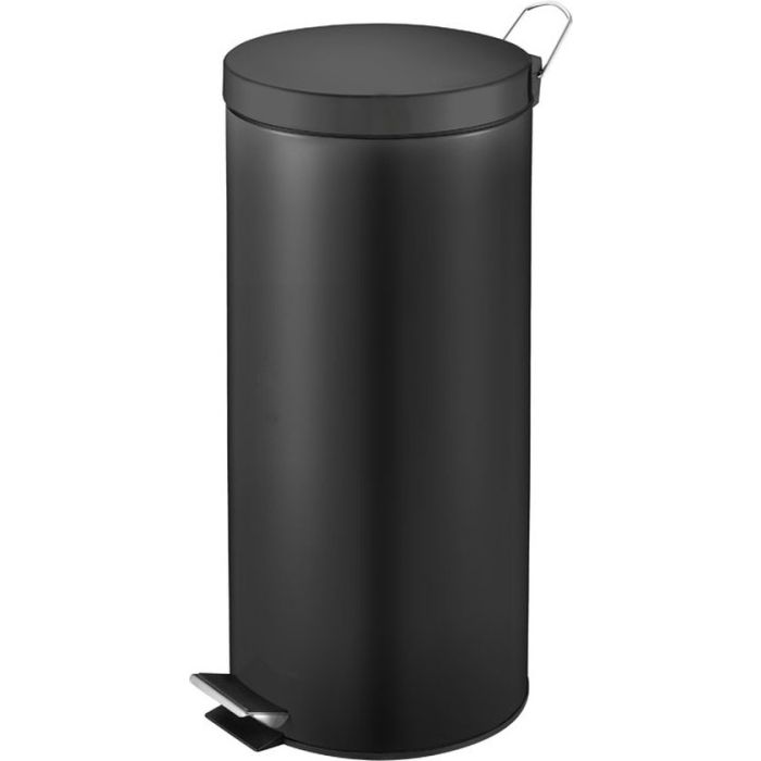 Vepa Bins Afvalbak Pedaalemmer Rond 30 Liter Zwart (VB222230Z)