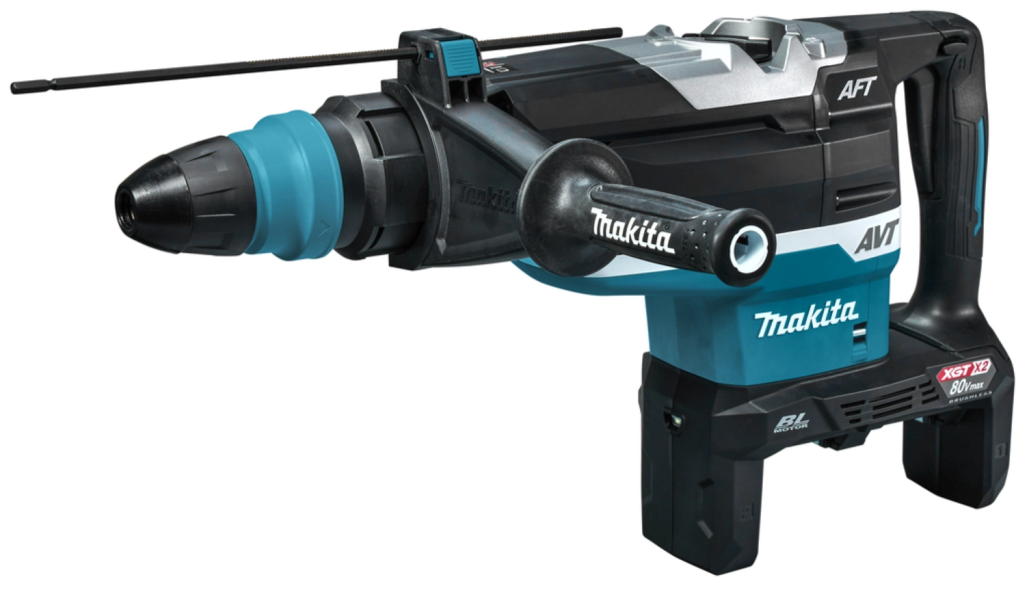 Makita HR006GZ XGT 2x40V Max Li-Ion accu SDS-Max combihamer body in koffer - 21,4J - koolborstelloos