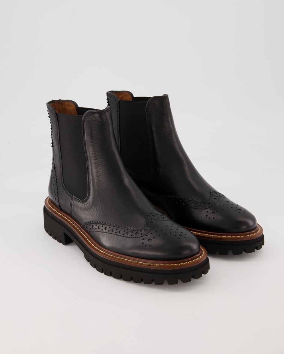 Paul Green 9093-002 Chelsea Boots in Schwarz