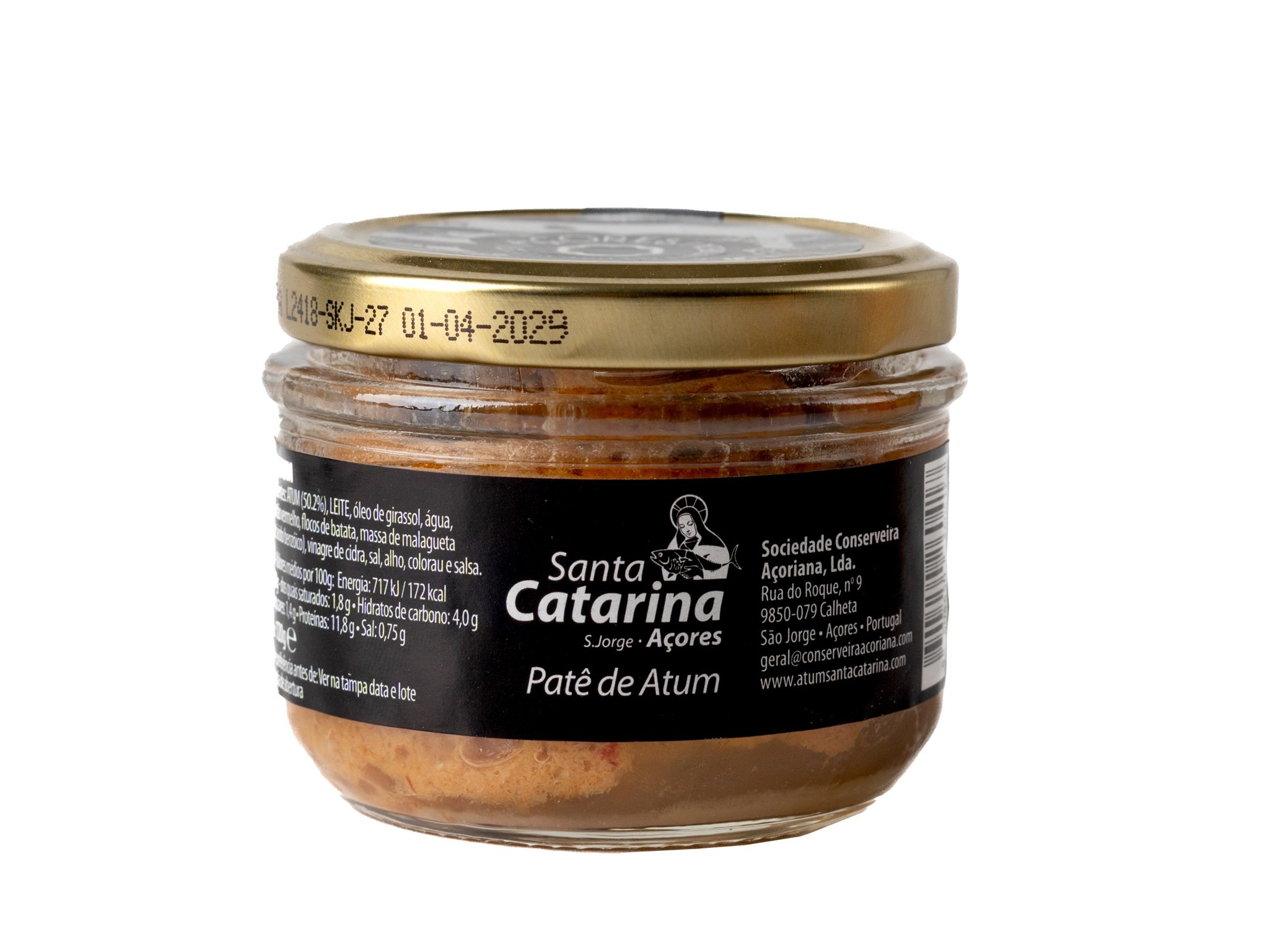 PATÉ DE ATUM SANTA CATARINA 120G