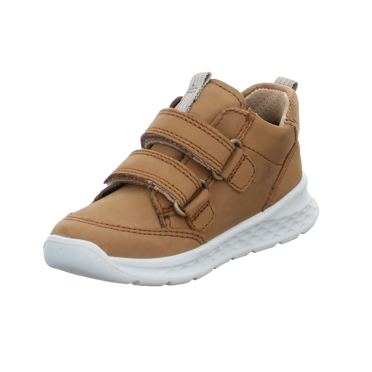 SUPERFIT Lauflernschuh Cognac Leder  super leicht