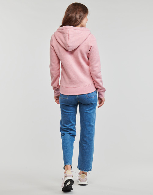 Superdry - ESSENTIAL LOGO ZIP HOODIE - Rose