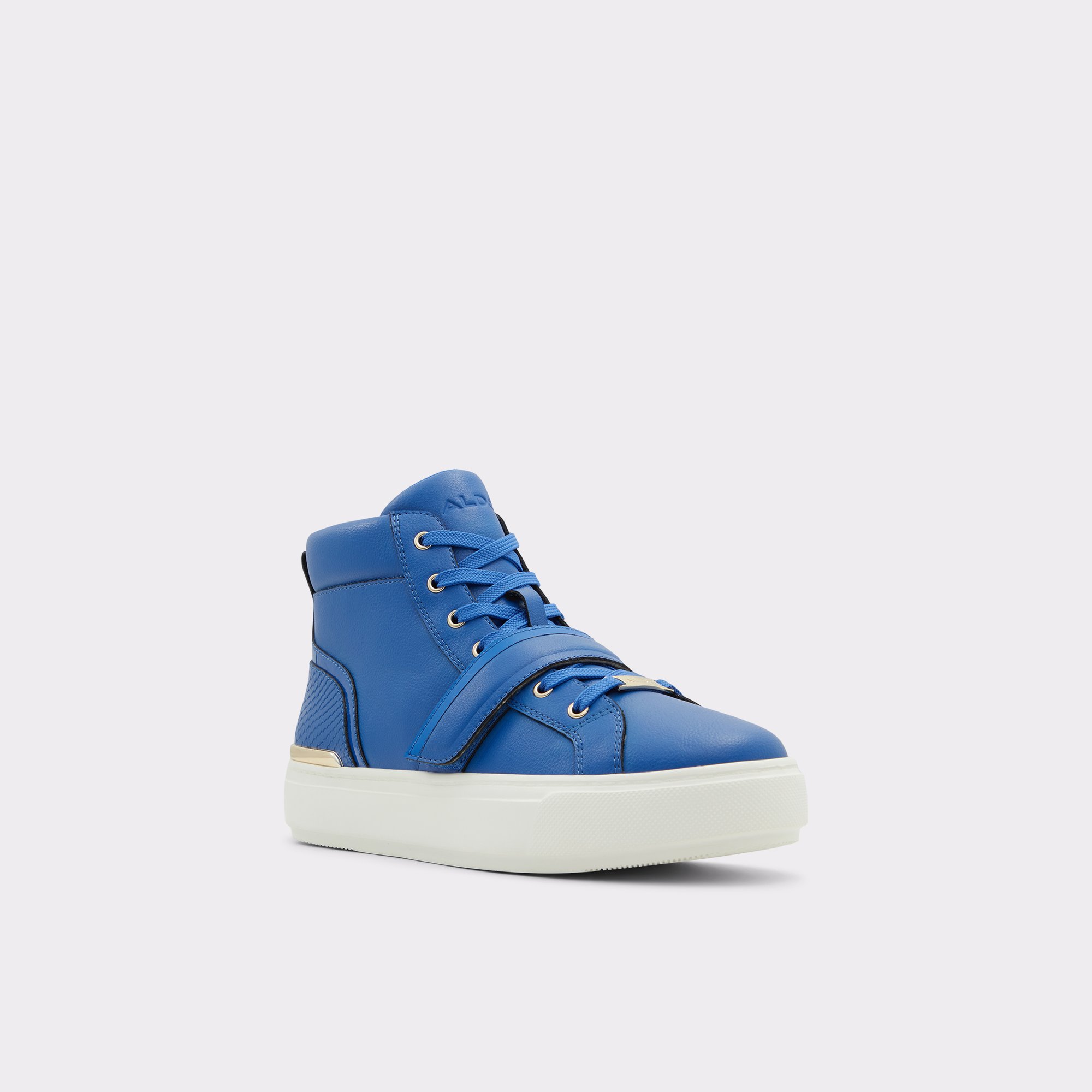 Halenna Blue Women High top sneakers