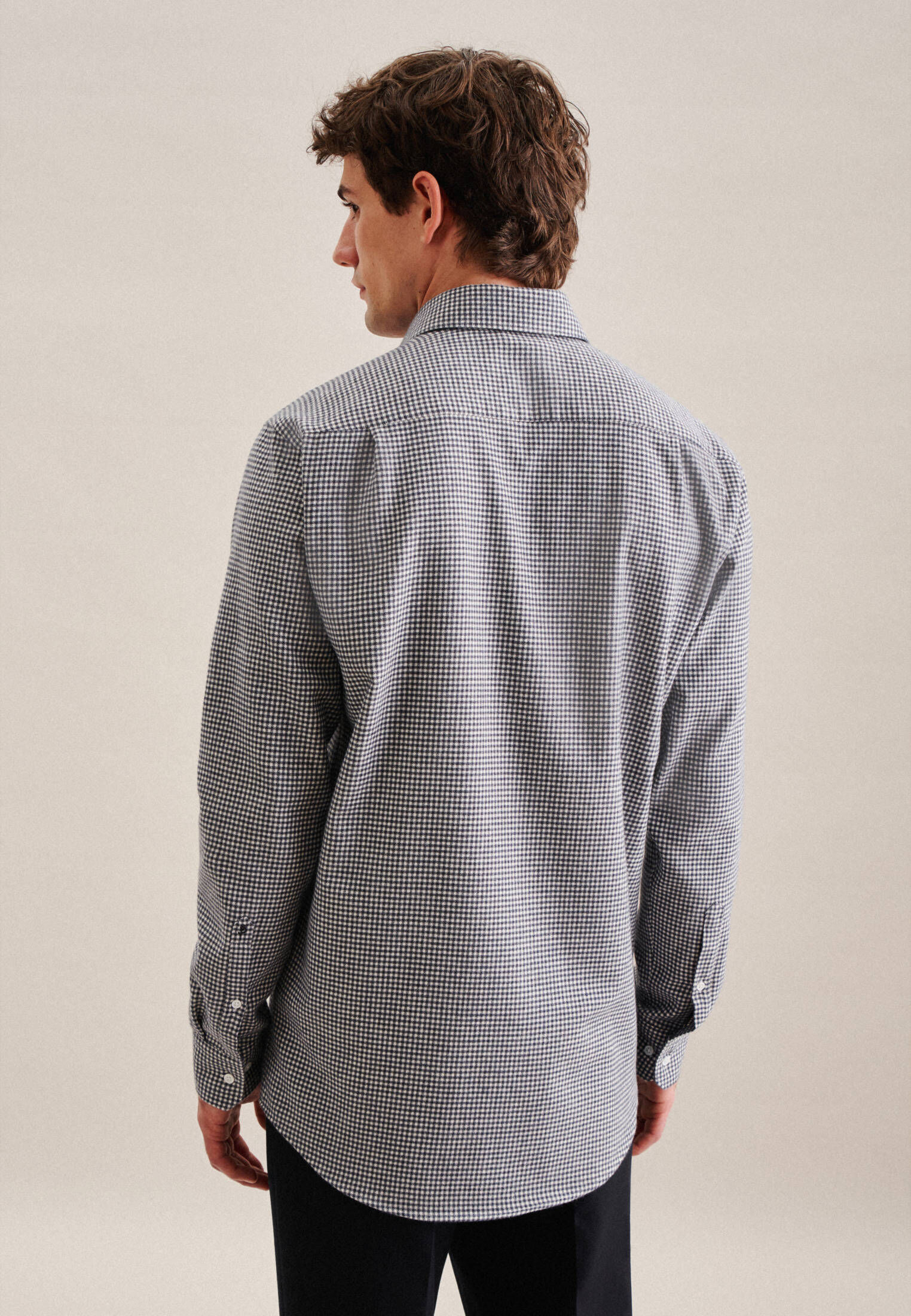 Seidensticker| Herren Flanellhemd Regular