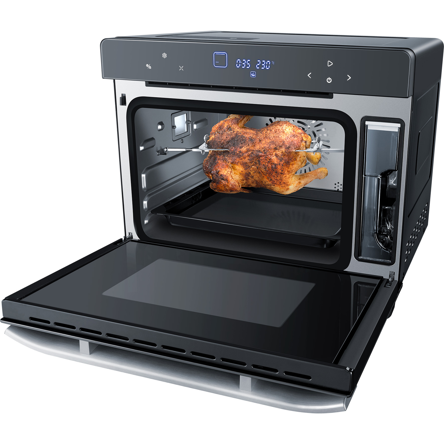 STEBA Multifunktions-Dampfbackofen DG 40 - schwarz - 2100 Watt